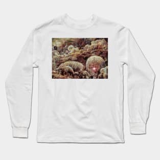 Farming Electric Sheep Long Sleeve T-Shirt